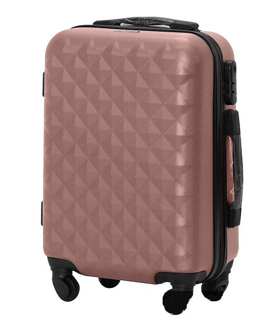 Чемодан Wings BS 190 маленький S розовое золото фото, картинка, изображение