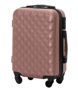 Валіза Wings BS 190 маленька S рожеве золото