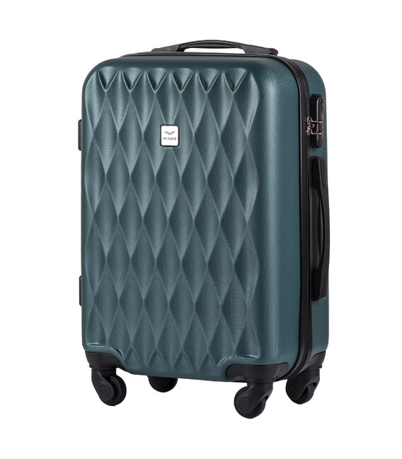 Чемодан Wings TD190 маленький S зеленый фото, картинка, изображение