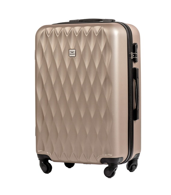 Валіза Wings TD190 велика L шампань - картинка, зображення, фото валізи