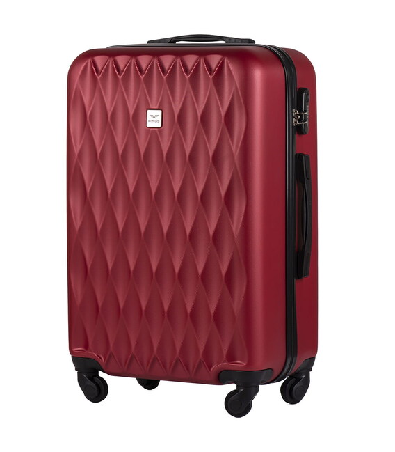 Чемодан Wings TD190 Maxi бордовый фото, картинка, изображение