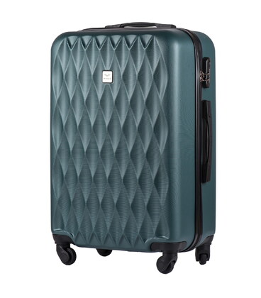 Чемодан Wings TD190 большой L зеленый фото, картинка, изображение