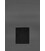 Кожаное портмоне на кнопке Brut черное краст картинка, изображение, фото