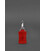 Кожаный брелок Premium красный картинка, изображение, фото