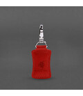 Кожаный брелок Premium красный картинка, изображение, фото