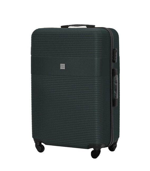 Валіза Wings 5398 велика L зелена - картинка, зображення, фото валізи