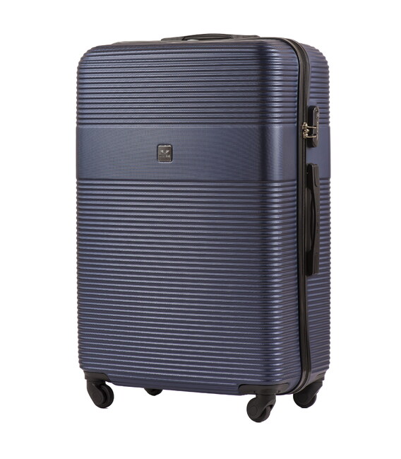 Валіза Wings 5398 велика L синя - картинка, зображення, фото валізи