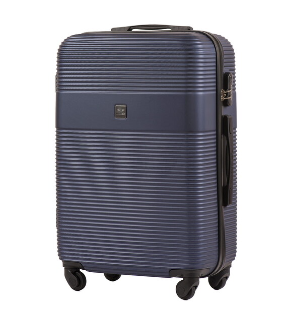 Чемодан Wings 5398 средний M синий фото, картинка, изображение