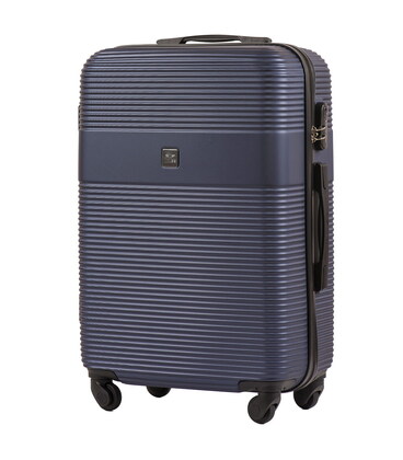 Валіза Wings 5398 середня M синя картинка, зображення, фото