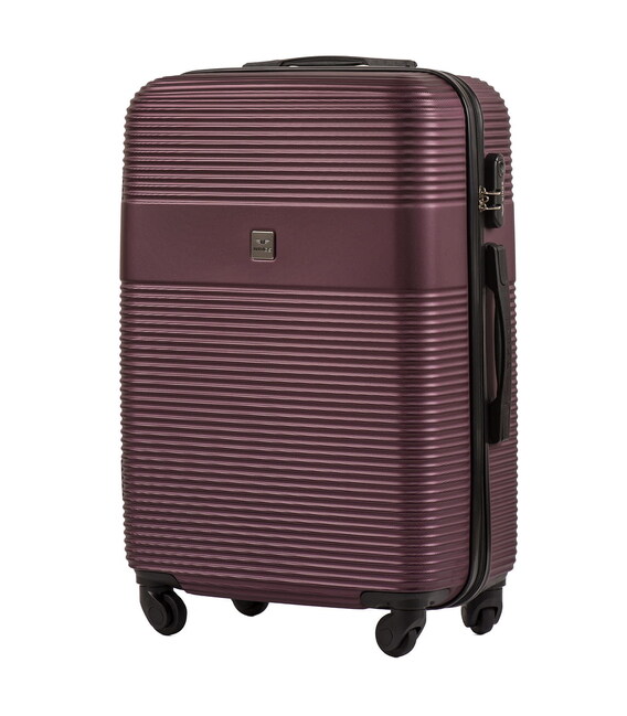 Чемодан Wings 5398 средний M бордовый фото, картинка, изображение