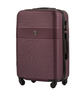 Чемодан Wings 5398 средний M бордовый фото, картинка, изображение