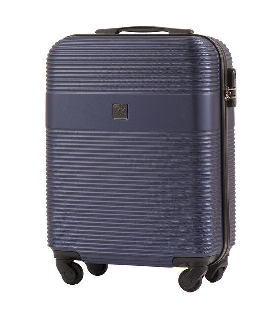 Чемодан Wings 5398 маленький S синий фото, картинка, изображение