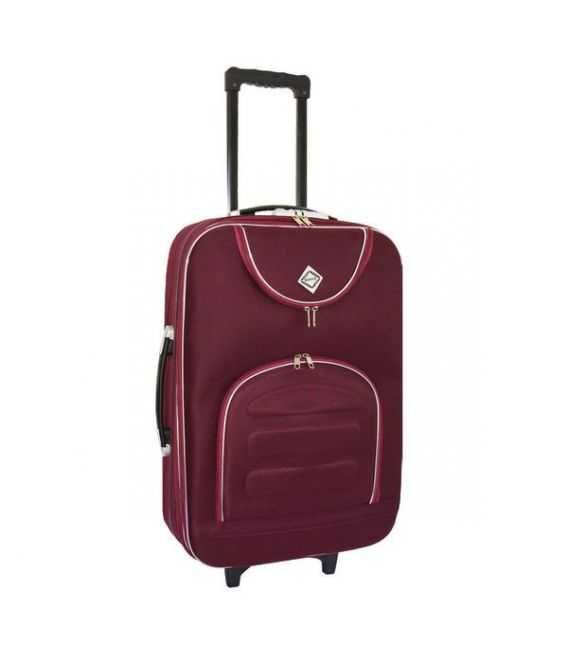 Валіза Bonro Lux маленька S бордова картинка, зображення, фото