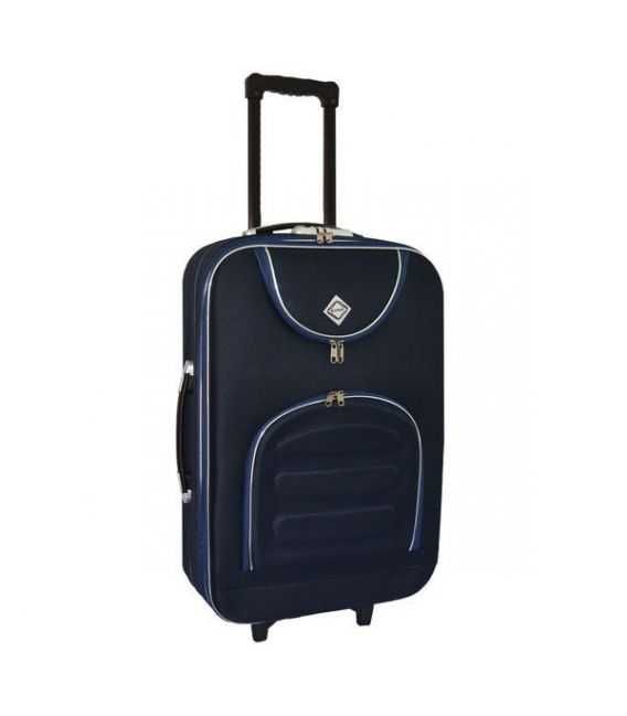 Чемодан Bonro Lux маленький S темно-синий фото, картинка, изображение