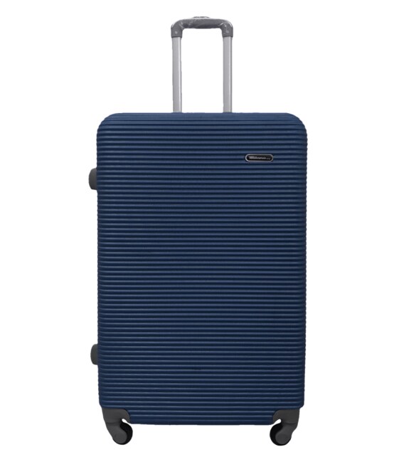 Валіза Milano 004 Maxi темно-синя картинка, зображення, фото