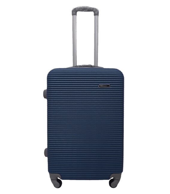 Валіза Milano 004 середня M темно-синя картинка, зображення, фото