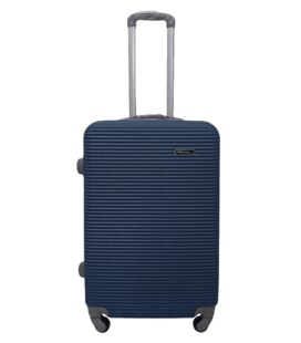 Валіза Milano 004 середня M темно-синя картинка, зображення, фото