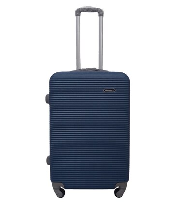 Валіза Milano 004 середня M темно-синя картинка, зображення, фото