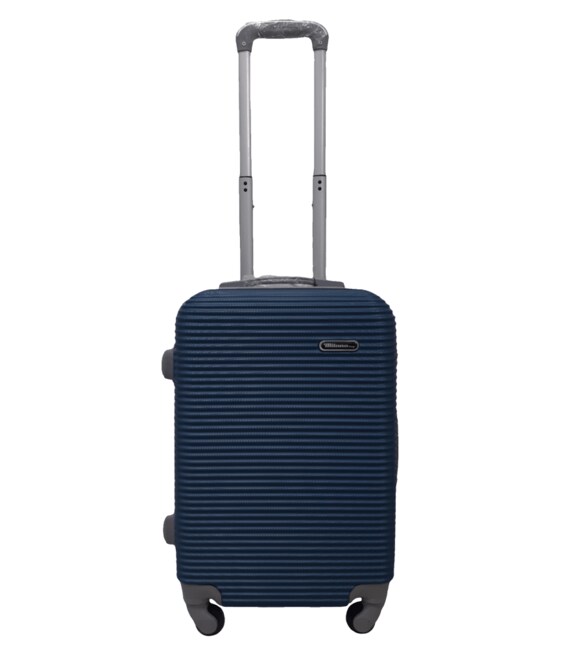 Чемодан Milano 004 маленький S темно-синий фото, картинка, изображение