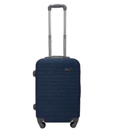 Чемодан Milano 004 маленький S темно-синий фото, картинка, изображение