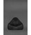 Кожаный чехол для очков с клапаном на резинке Черный Crazy Horse картинка, изображение, фото
