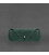Кожаный чехол для очков с клапаном на резинке Зеленый Crazy Horse картинка, изображение, фото
