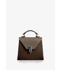 Женская кожаная сумка Futsy Темно-бежевая картинка, изображение, фото