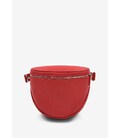 Кожаная сумка поясная-кроссбоди Vacation красная флотар картинка, изображение, фото