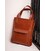 Шкіряна жіноча сумка шоппер Бетсі з кишенею світло-коричнева Краст картинка, зображення, фото