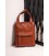 Кожаная женская сумка шоппер Бэтси с карманом светло-коричневая Краст картинка, изображение, фото