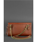 Жіноча шкіряна сумка Еліс світло-коричнева Краст картинка, зображення, фото