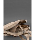 Кожаный городской рюкзак на молнии Cooper maxi светло-коричневый картинка, изображение, фото