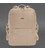 Кожаный городской рюкзак на молнии Cooper maxi светло-коричневый картинка, изображение, фото