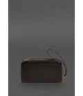 Кожаный клатч-купюрник 4.0 темно-коричневый краст картинка, изображение, фото