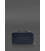 Шкіряний клатч-купюрник 4.0 синій краст картинка, зображення, фото