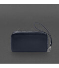 Кожаный клатч-купюрник 4.0 синий краст картинка, изображение, фото