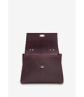 Женская кожаная сумка Classic бордовая винтаж картинка, изображение, фото