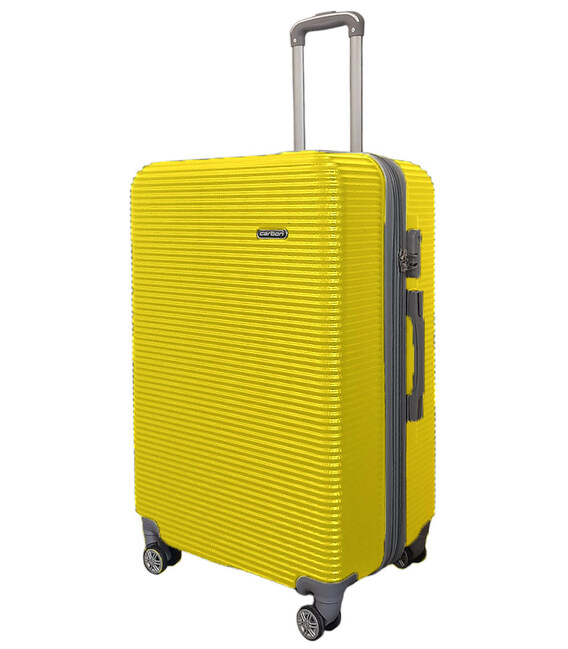 Валіза Carbon 0508 велика L жовта картинка, зображення, фото