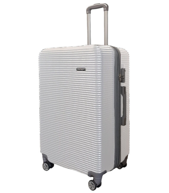 Чемодан Carbon 0508 большой L серебристый фото, картинка, изображение