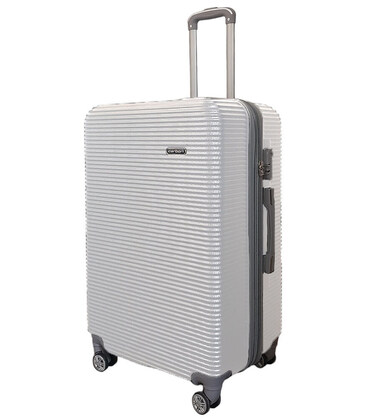 Чемодан Carbon 0508 большой L серебристый фото, картинка, изображение