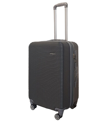 Чемодан Carbon 0508 средний M графитовый фото, картинка, изображение