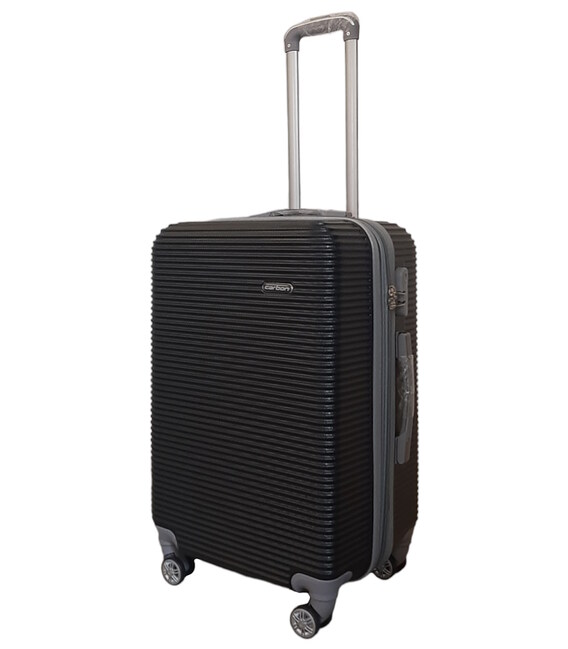 Чемодан Carbon 0508 средний M черный фото, картинка, изображение