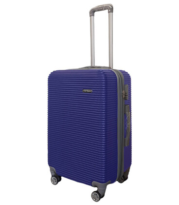 Чемодан Carbon 0508 средний M синий фото, картинка, изображение