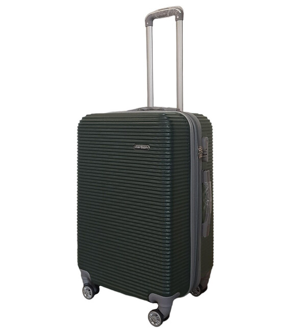 Чемодан Carbon 0508 средний M зеленый фото, картинка, изображение