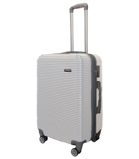 Валіза Carbon 0508 середня M срібна картинка, зображення, фото