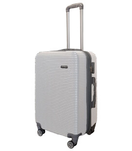 Чемодан Carbon 0508 средний M серебристый