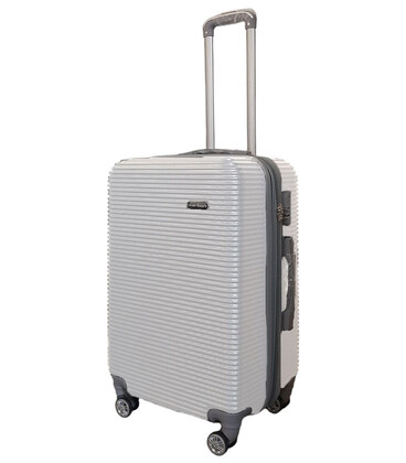 Валіза Carbon 0508 середня M срібна картинка, зображення, фото