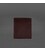 Кожаное портмоне на кнопке Brut бордовый краст картинка, изображение, фото