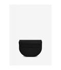 Женская кожаная сумка поясная-кроссбоди Bridget черная картинка, изображение, фото