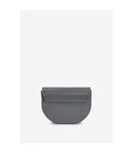Женская кожаная сумка поясная-кроссбоди Bridget серый картинка, изображение, фото